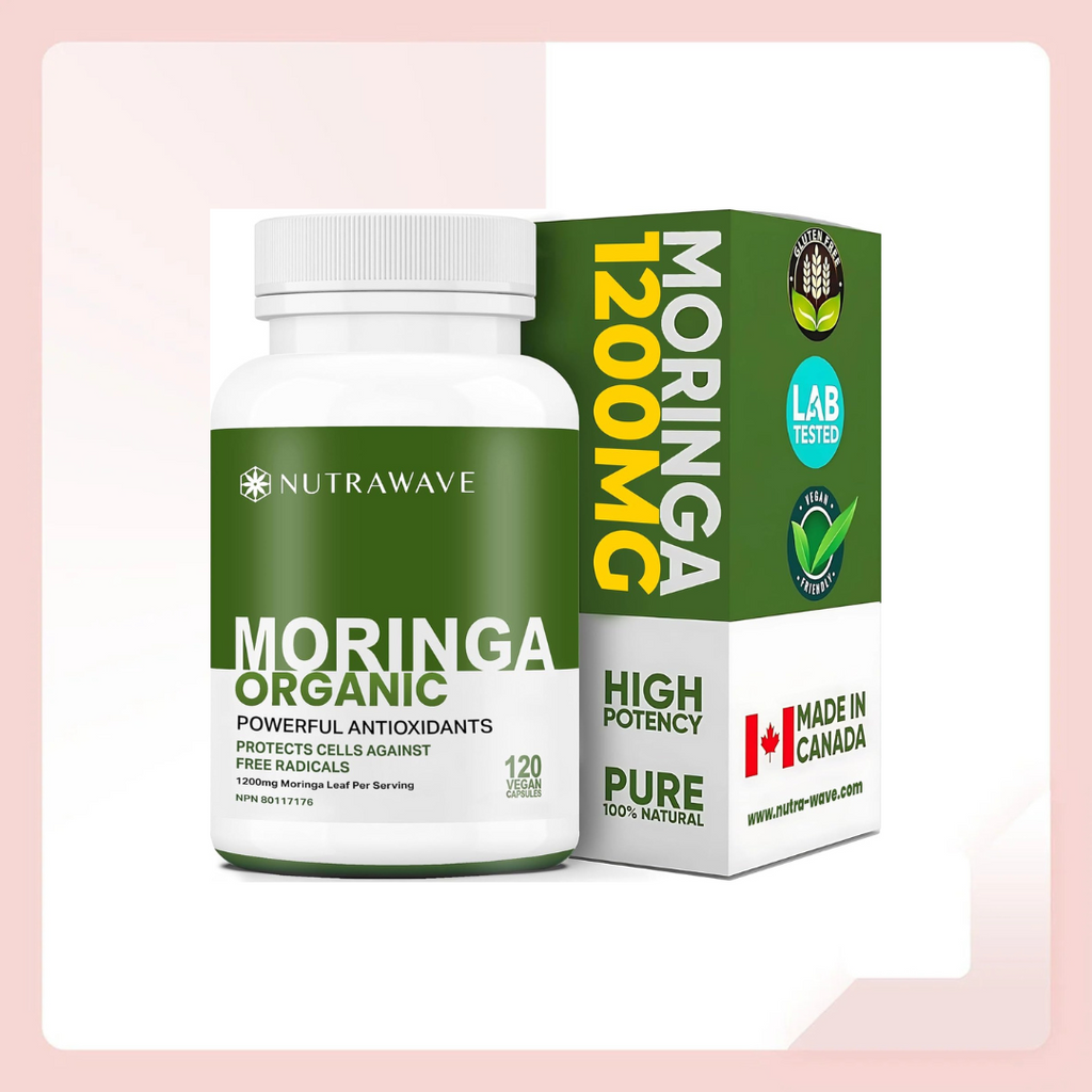 Moringa Leaf Capsules | Organic Whole-Body & Hair Health