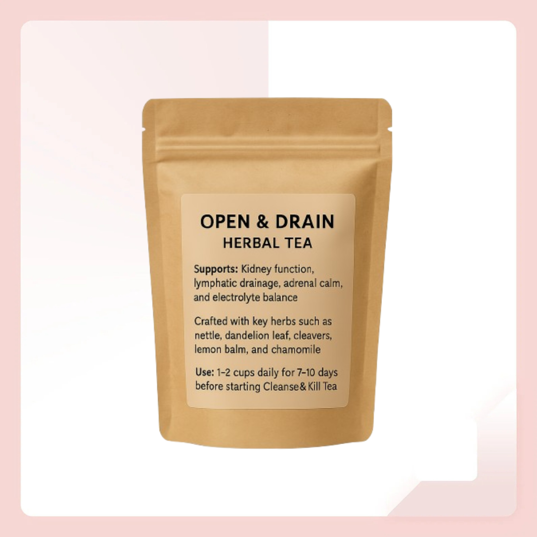 Open & Drain Herbal Tea